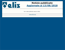 Tablet Screenshot of notizie.elis.org